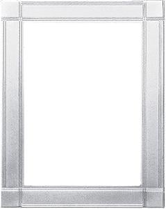 DECO polished silverplate frame by Siena - 8x10