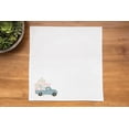 thumbnail image 2 of Hippity Hoppity Easter Eggs Pickup Truck Single Cloth Napkin, 2 of 6