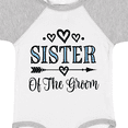 thumbnail image 4 of Inktastic Sister Of The Groom Wedding Party Girls Baby Bodysuit, 4 of 5
