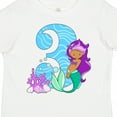 thumbnail image 4 of Inktastic Third Birthday Mermaid Girls Toddler T-Shirt, 4 of 5