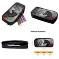 thumbnail image 3 of Xixirimido Horses Pattern Back to School Backpack Set of 3 Primary/Middle Schoolbag Thermal Lunch Box Pencil Bag 3 in 1 for Boys Girls, 3 of 4