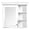White, variant on 30'' x 28'' Bathroom Medicine Cabinet with Mirror, Wall Mounted Mirror Cabinet with Storage Organizer, Over the Toilet Storage Storage Cabinet for Bathroom,White