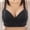 01 Black, variant on Weiqiqre Bras for Women Padding Comfort Underwire Plus Size Full Coverage Seamless Plunge Everyday Bras