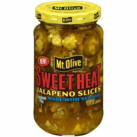 Mt. Olive Sweet Heat Jalapeno Slices 12 fl oz