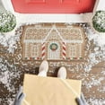 thumbnail image 2 of Gingerbread House Door Mat,Gingerbread Door Mat, Christmas Gingerbread Door Mat, Gingerbread Rug Christmas Front Door Welcome Mat, Gingerbread Doormat, Gingerbread House Doormat for Holiday,1pcs, 2 of 6