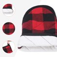 thumbnail image 5 of Unique Bargains 2pcs Soft Heat-Resistant Thick Cotton Lining Oven MittsRed 11.4" x 5.9", 5 of 6