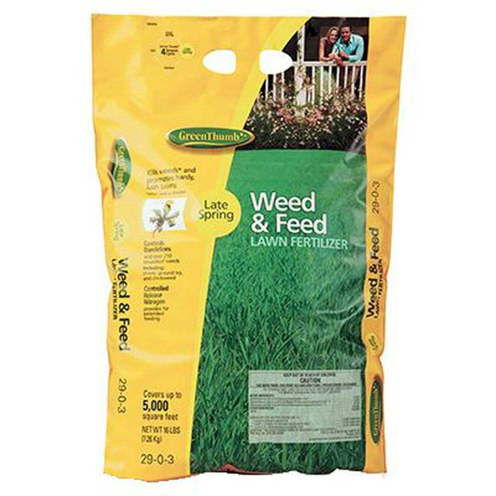 Andersons The GTH286DS16 Premium Weed & Feed Lawn Fertilizer, 28-0-3