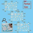thumbnail image 4 of 321PCS Snowflake Window Clings for Glass Windows, 9 Sheets Christmas Window Clings for Glass Windows, Winter Window Clings, Xmas Window Clings, Christ, 4 of 5