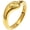 Gold Type 1, variant on Stainless Steel Jewelry Unisex Chic Personalized Trendy Retro Hip Hop Birthday Rings for Women Spiral Fingerprint Snake Head Eyes