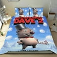 thumbnail image 1 of Día de la Marmota Conjunto de sábanas temático, trío de piezas, cómodo y amigable con la piel, diseño único, regalo de decoración para el hogar para familiares, amigos y fans,135cm *200cm, 1 of 6