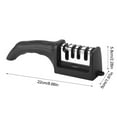 thumbnail image 2 of Knife Sharpener Handheld Sharpening Stone Portable 3/4 Stage Kitchen Accessories, 2 of 6