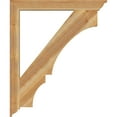 thumbnail image 3 of Ekena Millwork 4"W x 40"D x 48"H Balboa Traditional Rough Sawn Bracket, Western Red Cedar, 3 of 4