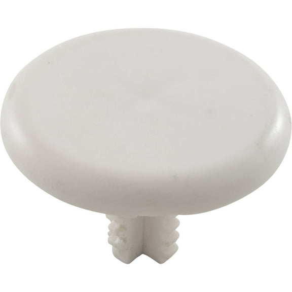 Air Injector Cap, WW, Low Profile, 1-3/4"fd, White