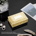 thumbnail image 4 of Vintage Jewelry Box, Antique Exquisite Soft Velvet Lining Trinket Storage Box For Girl And Women, 4 of 8