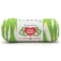 Red Heart All In One Granny Square Yarn-FLOWER FIELD