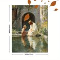 thumbnail image 3 of Qisvanset Jesus Blessing Child Canvas Wall Art 15.75x11.81 Inches, 3 of 8
