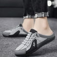 thumbnail image 3 of Dakaela Mens Slip on Mule Sneakers Low Top Casual Sports Shoes Half Drag Mesh Walking Slides Sizes 8-12, 3 of 6