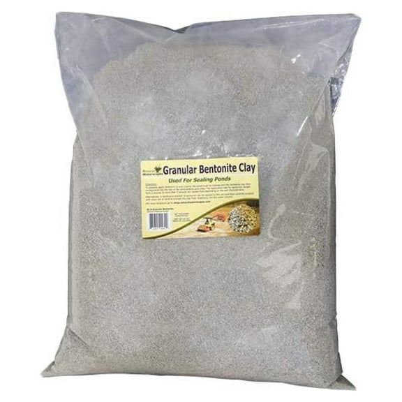 Granular Sodium Bentonite Clay for Pond Sealing 45 lbs