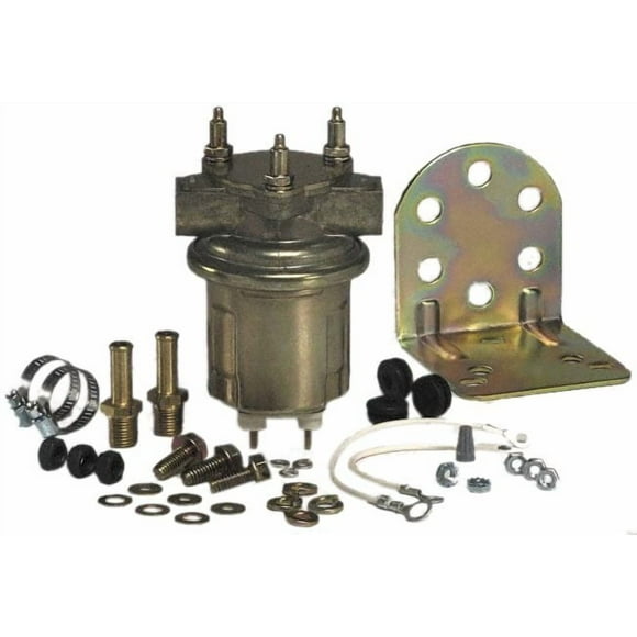 Carter Pompe à Carburant Électrique P4603HD, Pompe à Carburant Électrique à Pales Rotatives; Montage à Distance 24 Volts; Essence; Pression Maximale 9 PSI; Débit de 50 Gallons par Heure; Sans Régulateur