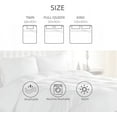 thumbnail image 5 of Royoliving Luxurious Goose Down Comforter 丨White All Season Twin Size Duvet Insert丨100% Cotton Cover down proof Quilt with Box Construction (White, Twin), 5 of 6