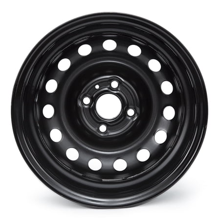 New 14" Black Steel Wheel Rims for Hyundai Accent 2006-2017, 14 X 5.5 inch Replacement Rims