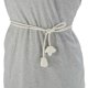 thumbnail image 2 of Ofertas Únicas 1 Pc Cinturón de Cuerda de Flor de Moda Ajustable para Mujeres Beige, 2 of 6