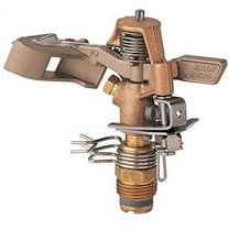Rain Bird 25PJDAC Brass Impact Sprinkler, Adjustable 20° - 360° Pattern, 20 - 41' Spray Distance