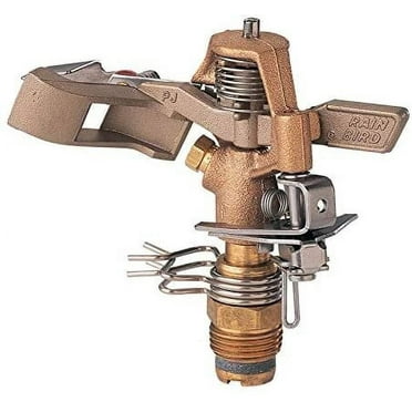 Rain Bird 25PJDAC Brass Impact Sprinkler, Adjustable 20° - 360° Pattern, 20 - 41' Spray Distance