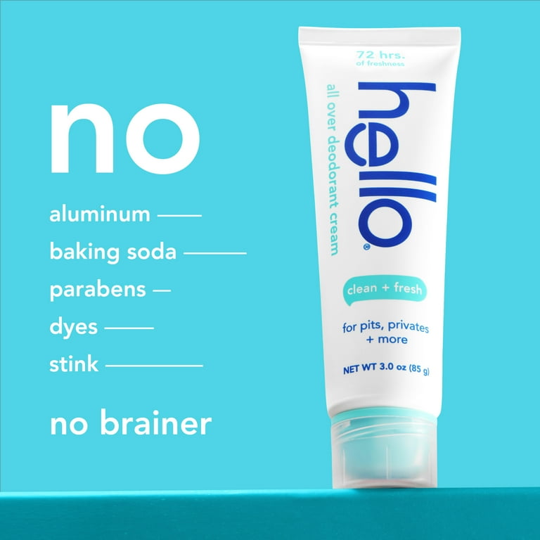 Cleanart コントロールクリーム 90g hello Clean & Fresh Whole Body Deodorant for Women and Men