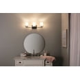 thumbnail image 6 of 5078NI Kichler Lighting Hendrik - 3 light Bath Fixture - with Soft Contemporary inspirations - 7.75 inches tall by 24 inches wide-Brushed Nickel, 6 of 7