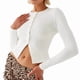 thumbnail image 3 of Blusas de Larga para Mujer, Cárdigan Ligero de Otoño, Camisetas para Salir, Blusas Acanaladas con Botones, Lindas y A L, 3 of 9