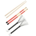 thumbnail image 3 of Masteelf 1 Set Drum Wire Drum Accessories Drums Kit Drum Brush Musical Drum Supplies, 3 of 8