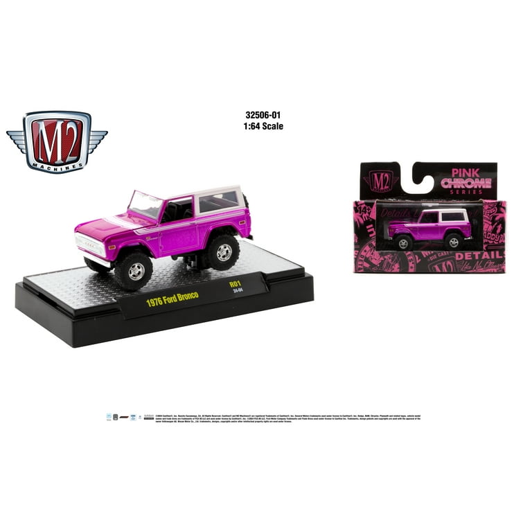 M2 Machines Auto-Thentics (Six-Pack) 1:64 Scale Diecast Toy Cars