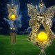 thumbnail image 5 of 2023 Luces de carillones de viento solares Lámpara de jardín al aire libre Decoración LED Luces de paisaje impermeables Lámparas de Navidad Balcón de casa 210, 5 of 5