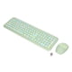 thumbnail image 3 of 2.4G Combo De Teclado Y Mouse Inalámbrico, 110 Teclas Diseño Retro Ergonómico De Tamaño Completo, Teclas Silenciosas De Silencio, Plug & Play Para, 3 of 7