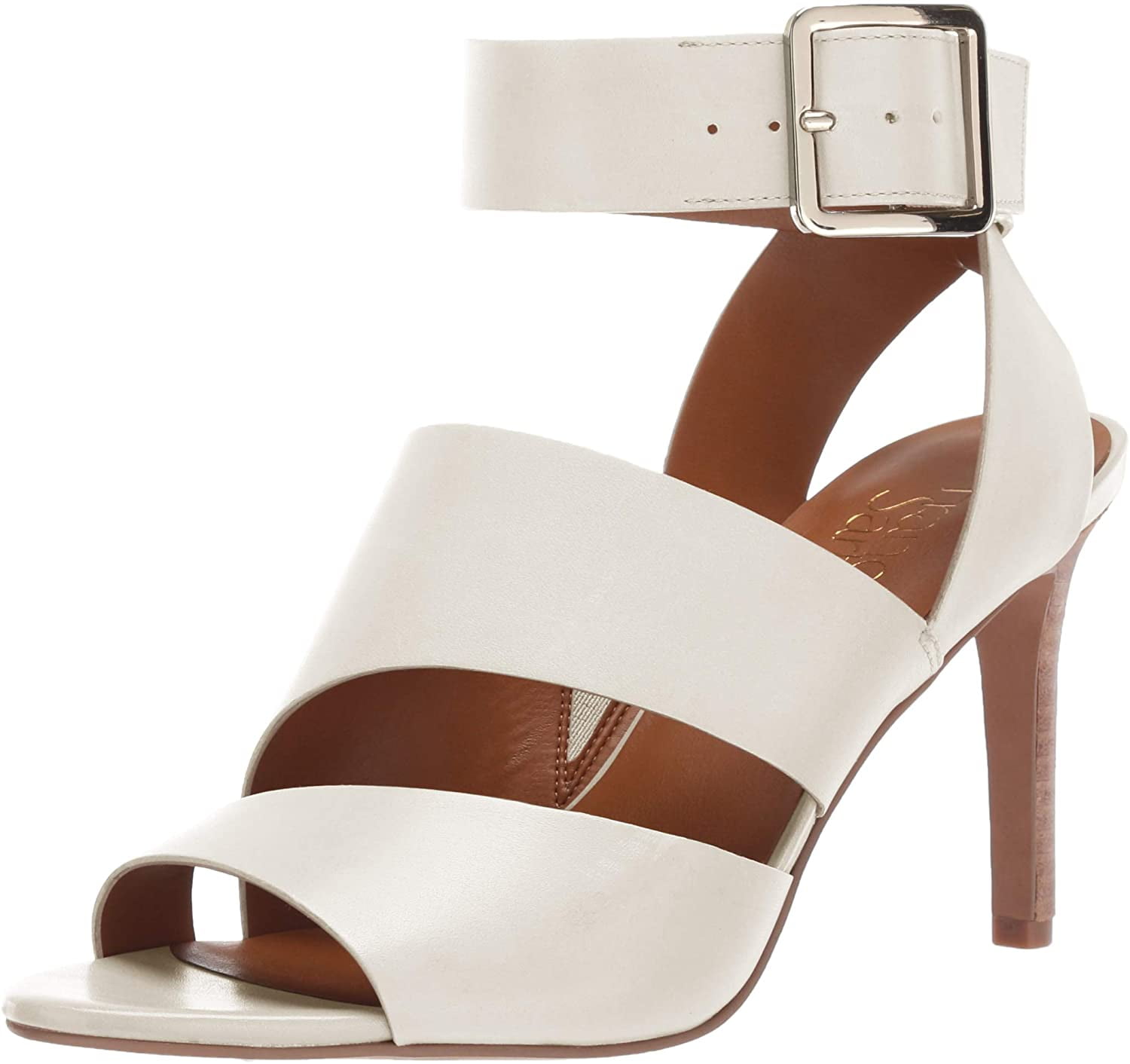 franco sarto white sandals