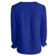 thumbnail image 5 of QHFBli Womens Hoodies Drawstring Hooded Sweatshirt Pullover Long Sleeve Tops Womens Fall Fashion 2025, 5 of 5
