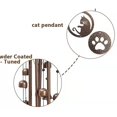 thumbnail image 3 of Courtyard Home Metal Pipe Windbell Tips Fortune Cat Bell Pendant Pet Memorial Gift, 3 of 4