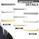 thumbnail image 4 of Pinza para corbata para hombre, 6 piezas, pinzas para corbata para hombre, juego de pinzas para corbata clásicas, 4 of 4