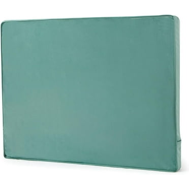 Rainha Memory Foam Cushioned Dorm Headboard - Olive Green