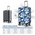 thumbnail image 5 of Goofa Rose Flowers Pattern Luggage Covers For Suitcase,Suitcase Cover Protector Fit 18-32 Inch Luggage-Small, 5 of 9