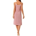 thumbnail image 3 of INSPIRE CHIC Women Nightshirt Sleeveless Cami Dress Sleepshirt Pullover Midi Nightgown, 3 of 6