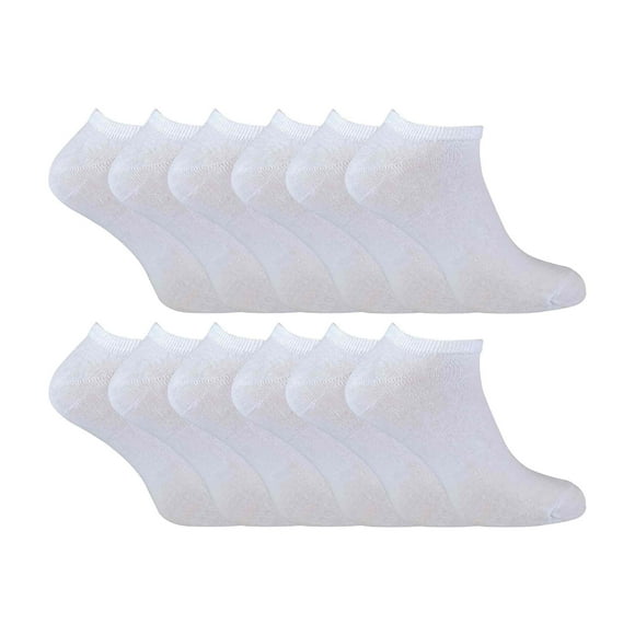 Sock Snob - Lot de 12 Paires Chaussettes d'Entraînement Quart pour Hommes