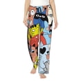 thumbnail image 1 of Daiia Funny Cats Pattern Women's Sleep Pant with Pockets and Drawstring,Pajama Pants-X-Large, 1 of 6