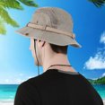 thumbnail image 3 of Chapeau de Protection Solaire Seau Cargo Safari Jungle Été Pêche Hommes Femmes, 3 of 7