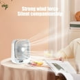thumbnail image 4 of Desktop Fan Mini USB Fan Powerful Air Circulator Personal Fan with 3 Speeds Rechargeable Battery Portable Fan for Home Office Travel, 4 of 5