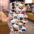 thumbnail image 4 of Funda de Hello Kitty para Samsung Galaxy, A33, A32, A31, A30, A20, A24, A23, A22, A21S, A20S, A14, A13, A12, 5G, A10S, A04E, A04, 4G, A03 Core Cover, 4 of 5