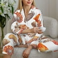 thumbnail image 6 of Pajama Sets for Women 2 Pcs, Conch Shell No.J914 Button Down Long Sleeve Sleepwear Lounge PJ Sets, 6 of 6