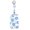 Style:Style 1;, variant on Flower Badge Holder and Heavy Duty Retractable Reel, ID Badge Holders with Retractable Clip-Style:Style 1;