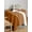 DarkOrange, variant on Yellow White Stripe Table Cloth, Modern Rustic Vertical Striped Waterproof Tablecloth for Rectangle Tables, Reusable Washable Fabric Table Cover for Restaurant Kitchen Dining Tables 60"x102"